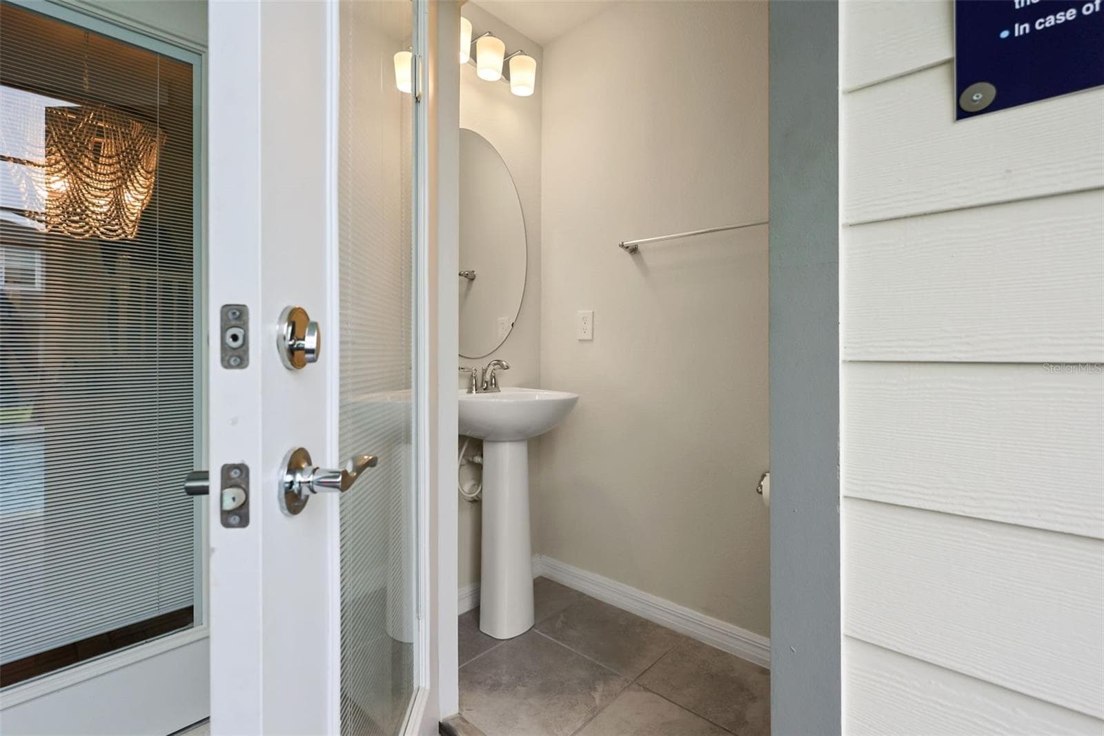 Half-bathroom outside by the pool - 4186 LANA AVE, DAVENPORT