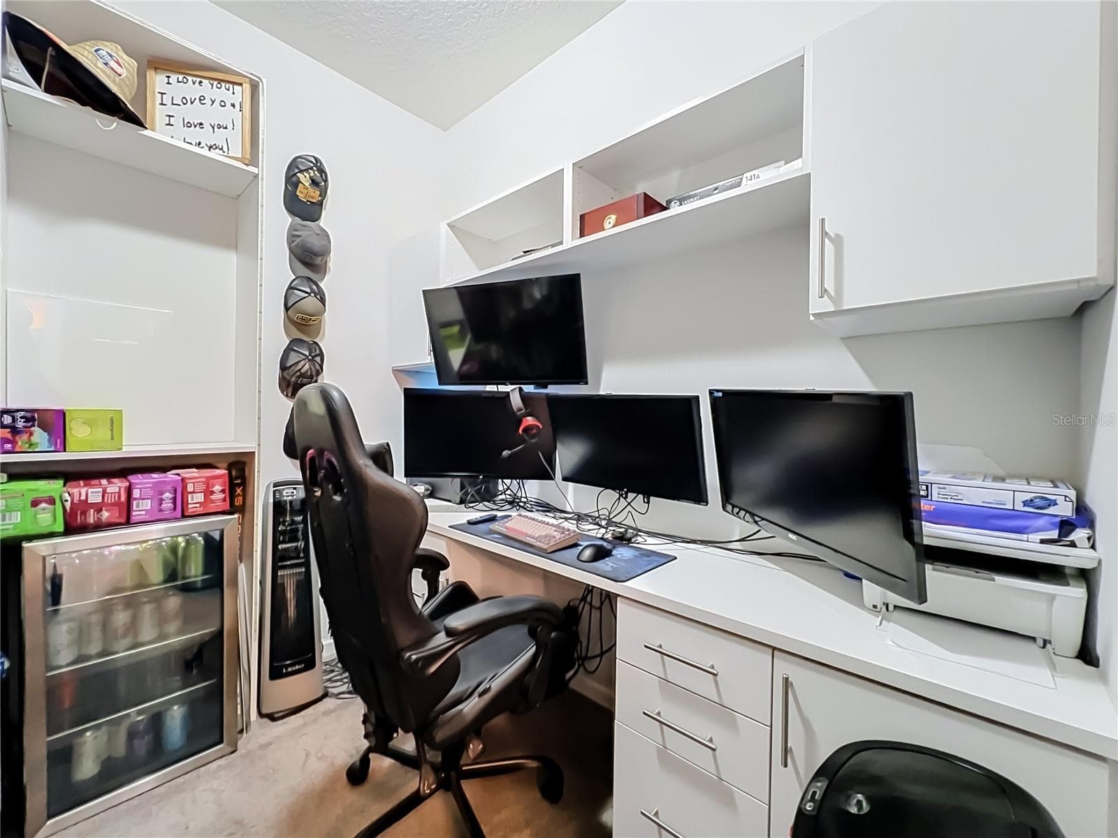 HOME OFFICE IN CLOSET - 1244 STRATTON AVE, GROVELAND