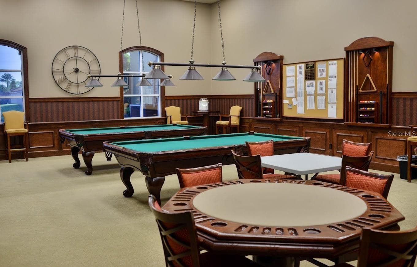 Billiards and Card - 6216 PINEHURST LOOP, WINTER HAVEN