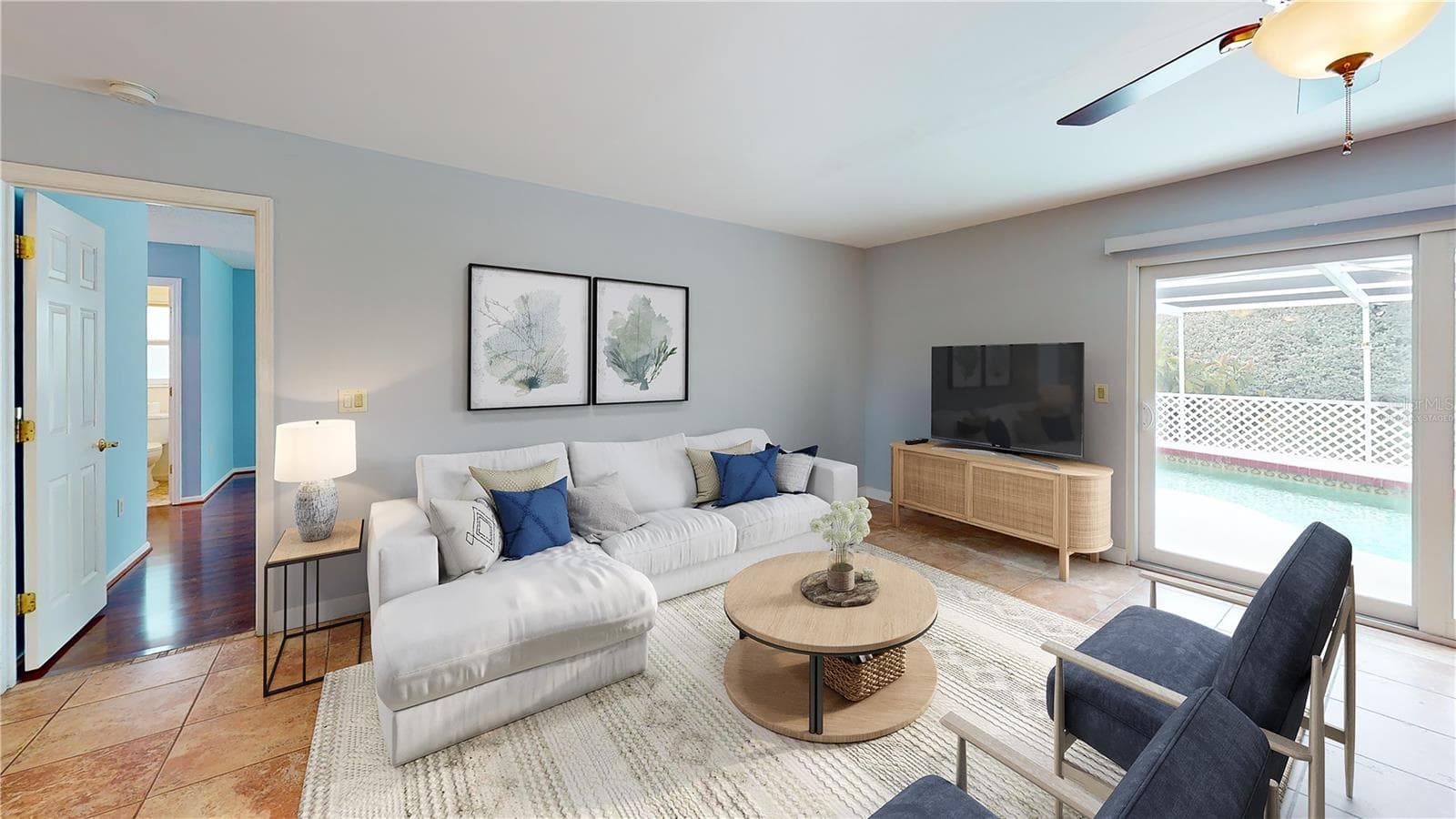 Virtually Staged - 147 HOURGLASS DR, VENICE