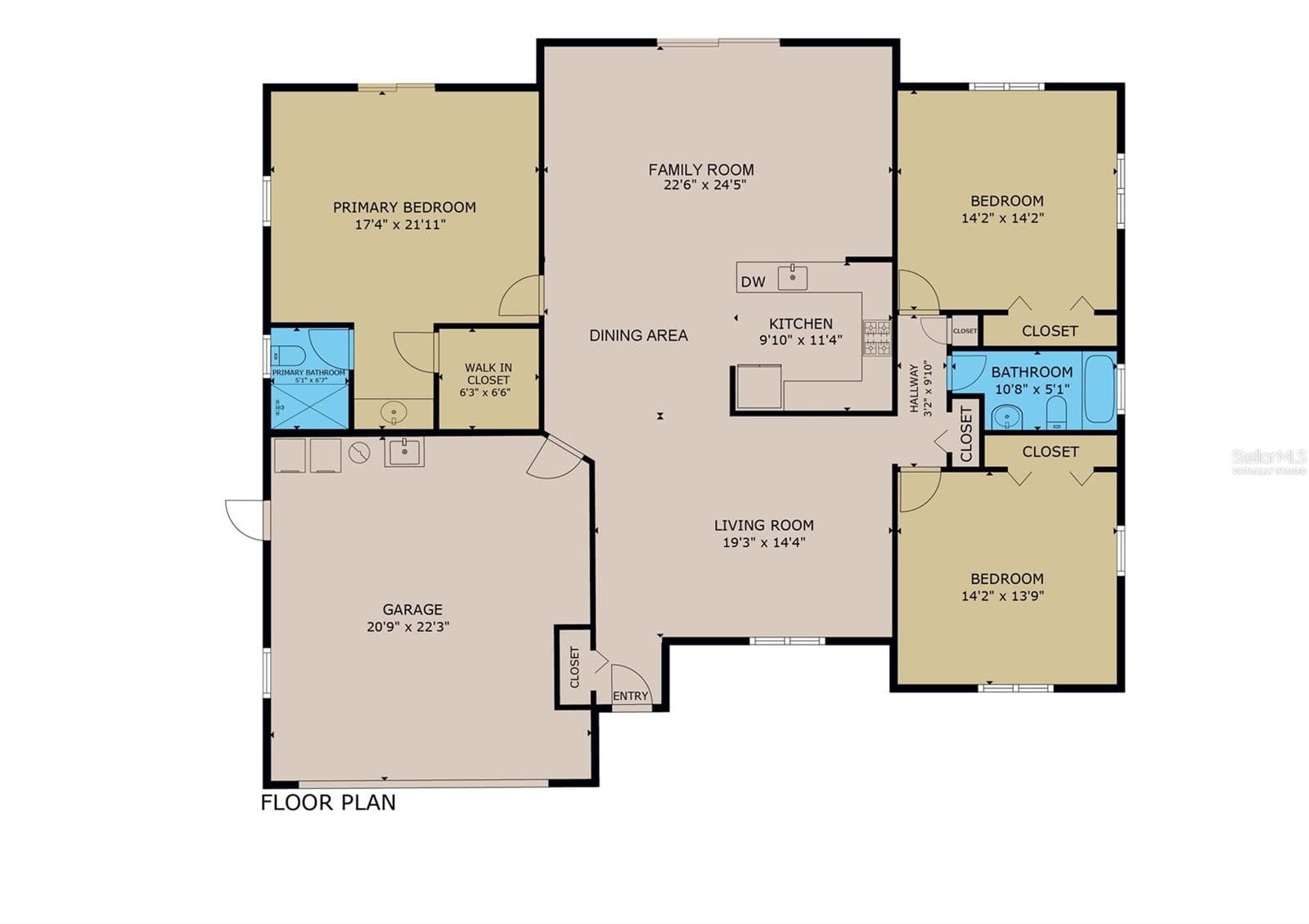 Not Virtually Staged - 147 HOURGLASS DR, VENICE