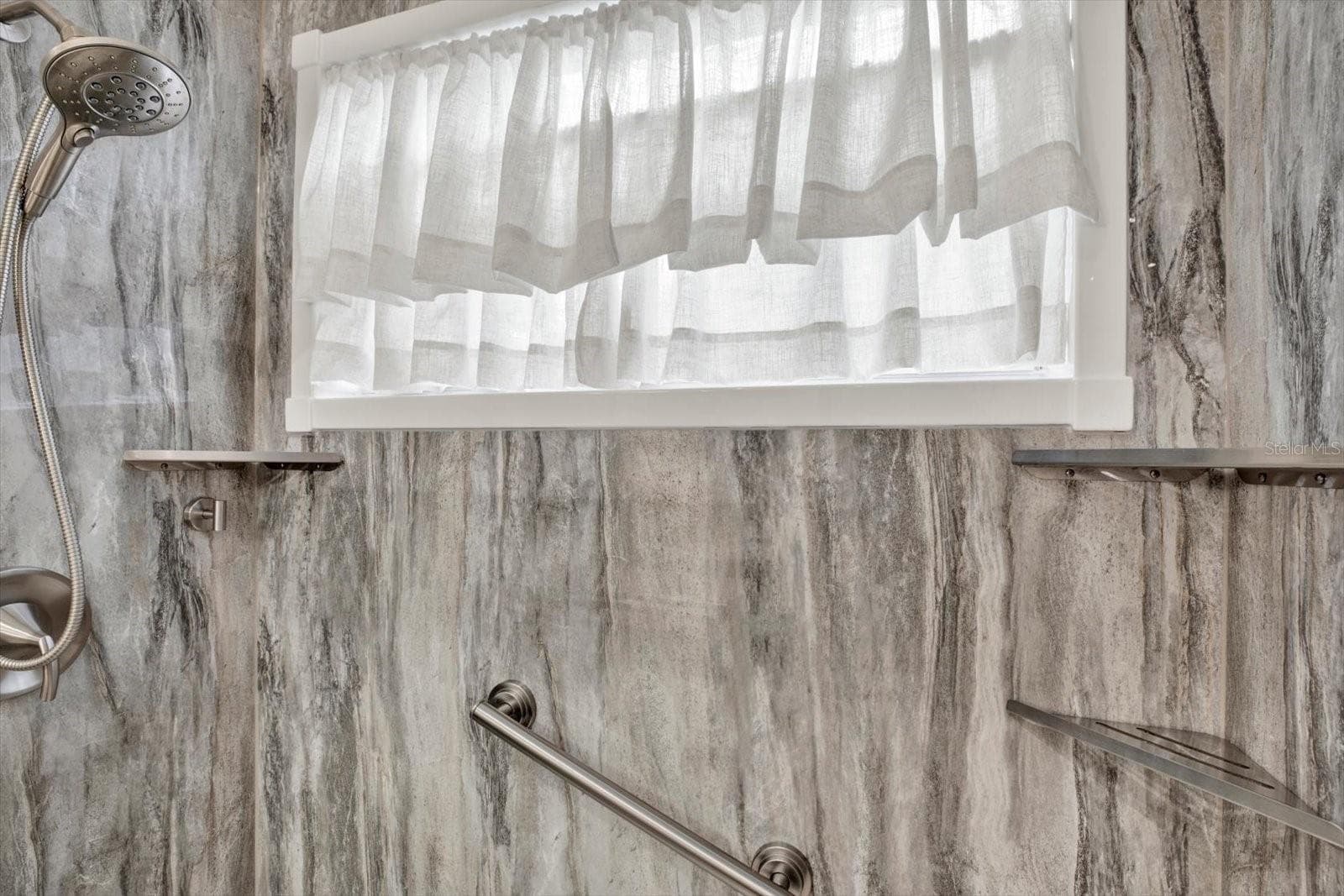 Primary Shower - 9010 LAKE PLACE LN, TAMPA