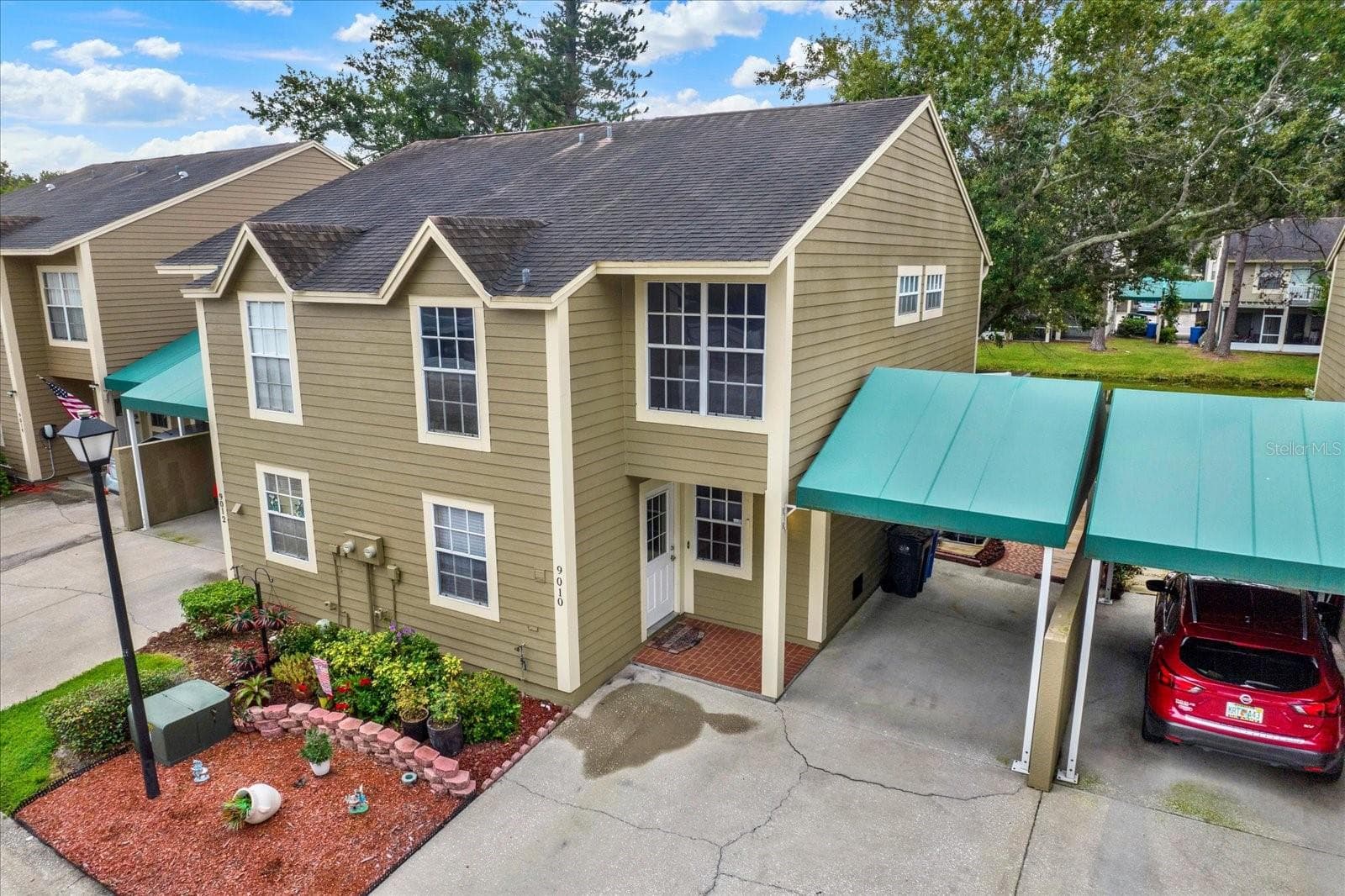 Aerial View - 9010 LAKE PLACE LN, TAMPA