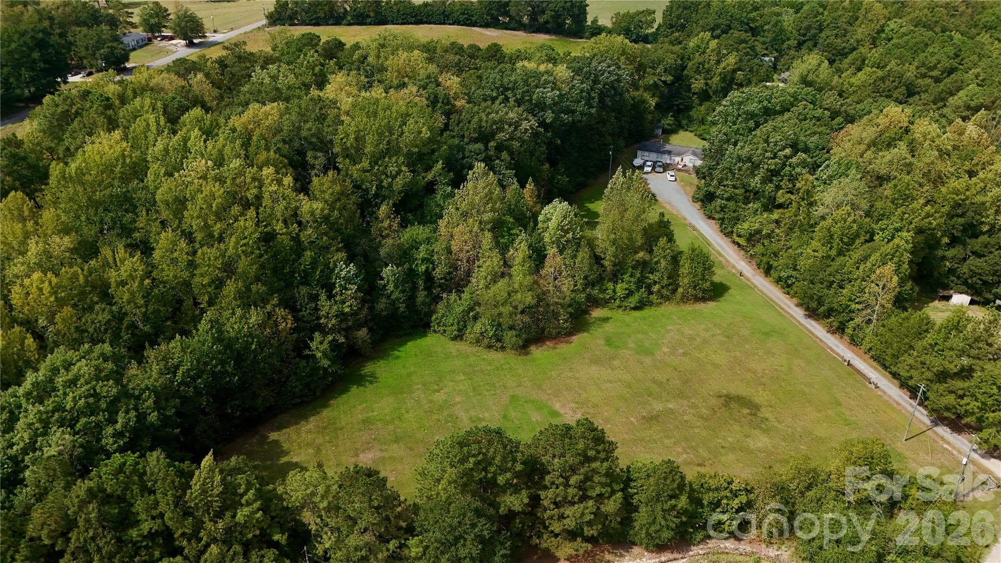 Full Ariel Property View - 2292 Thornwell Road, Lancaster