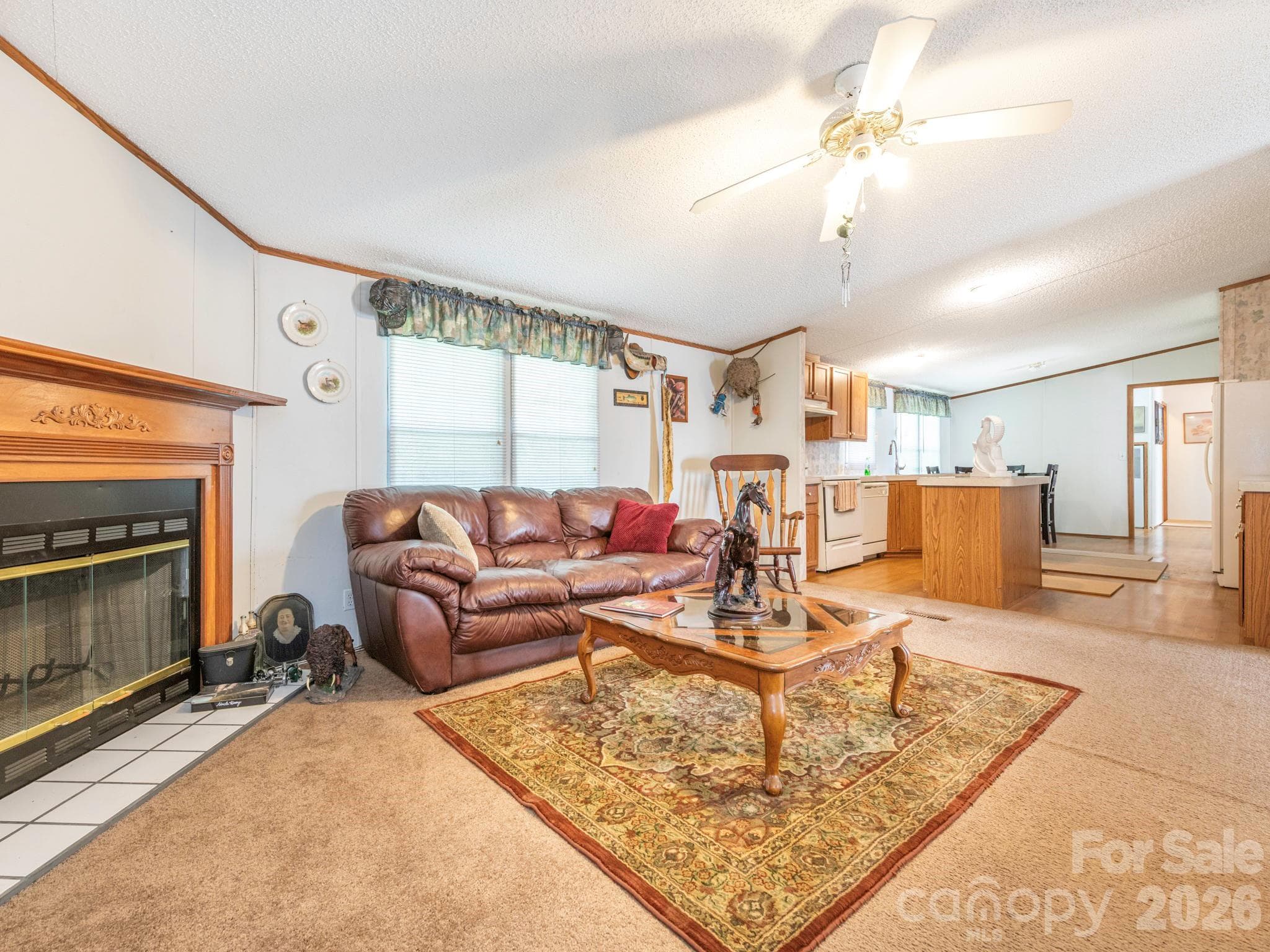 Den Looking into Kitchen - 2292 Thornwell Road, Lancaster