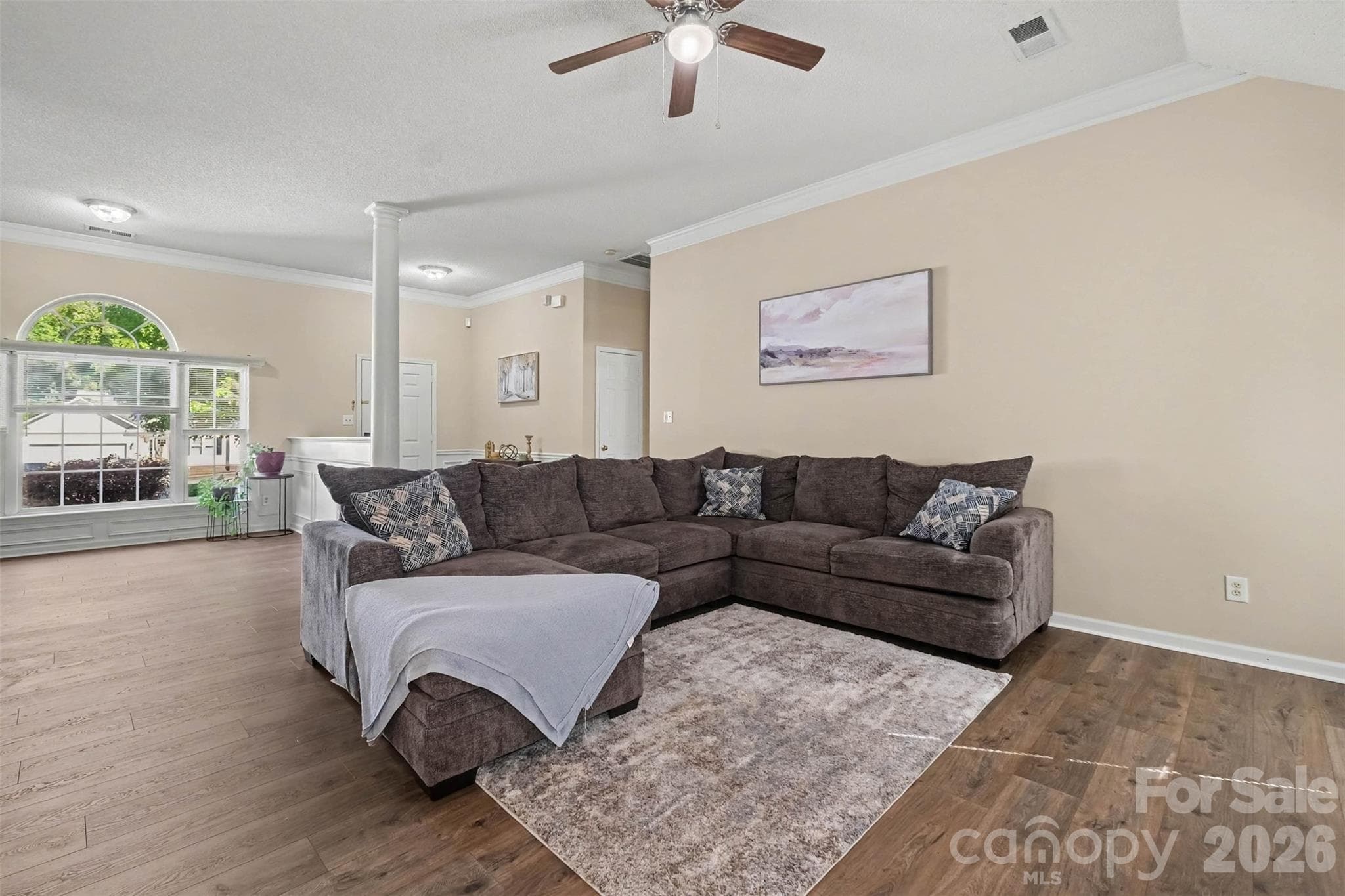 Living Area - 11609 Long Forest Drive, Charlotte
