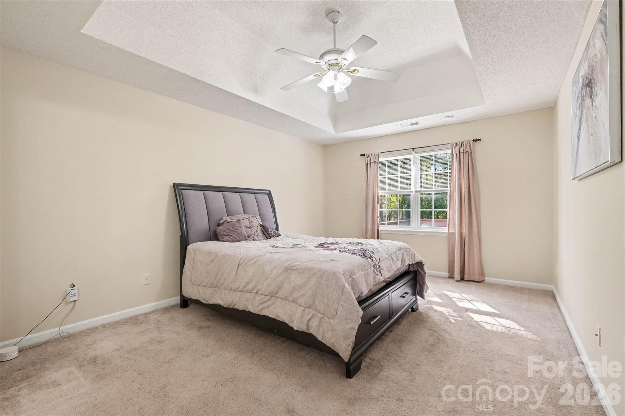 Primary bedroom - 11609 Long Forest Drive, Charlotte