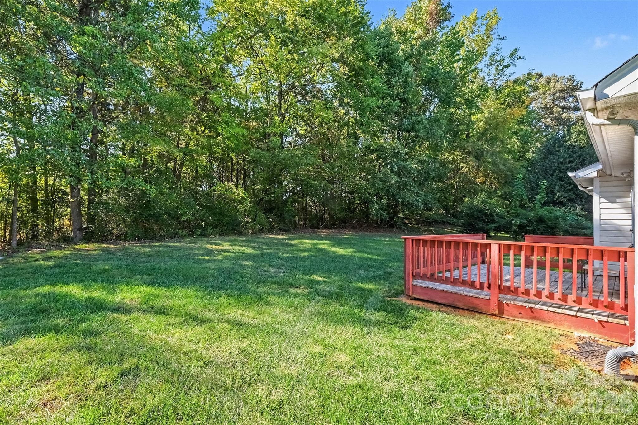 Backyard-deck - 11609 Long Forest Drive, Charlotte