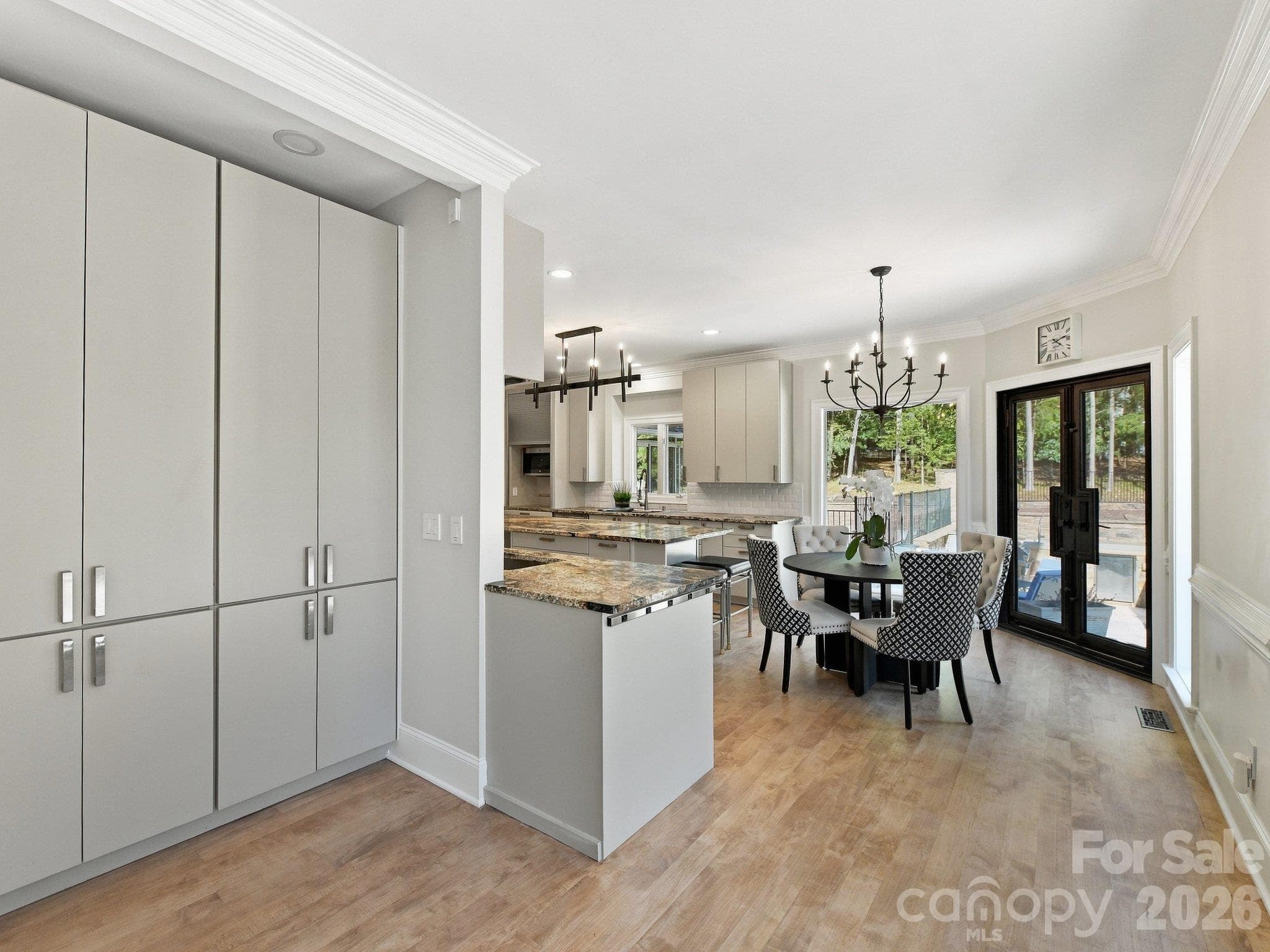 Pantry storage abounds in these deep cabinets. - 2723 Providence Pine Lane, Charlotte