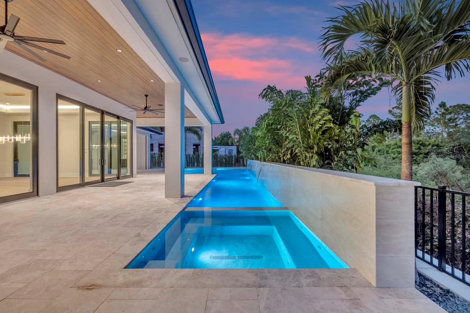 Pool & Patio Twilight - 11043 CROMWELL RD, ORLANDO