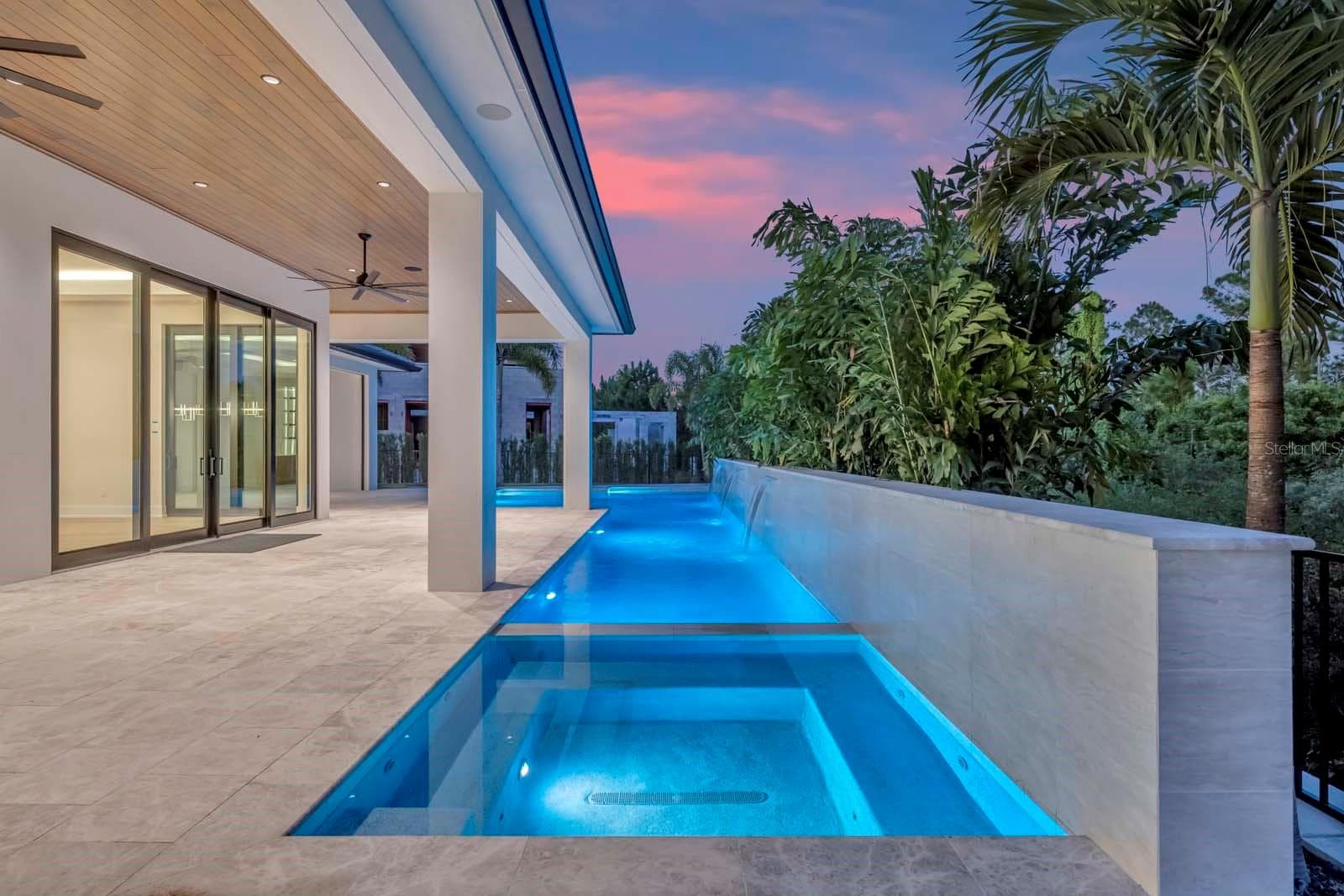 Pool & Patio Twilight - 11043 CROMWELL RD, ORLANDO