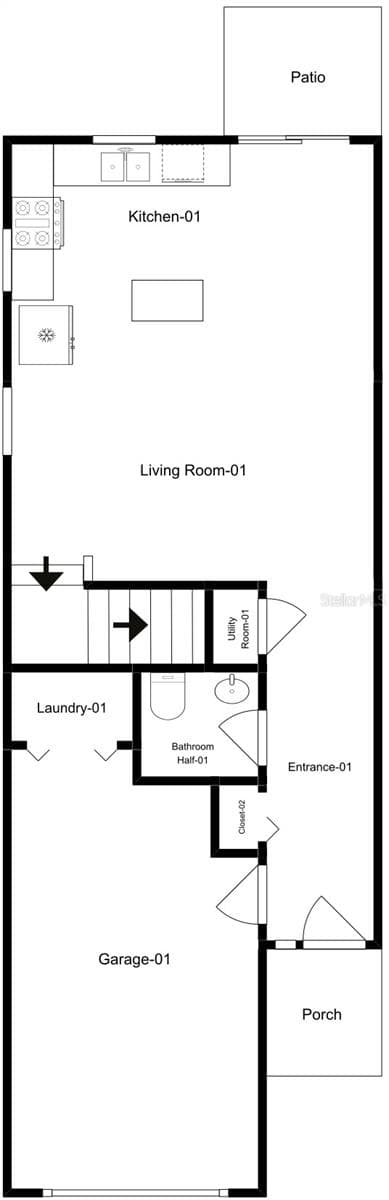 Townhouse at 7041 OPAL DR, LARGO, photo 24 of 25
