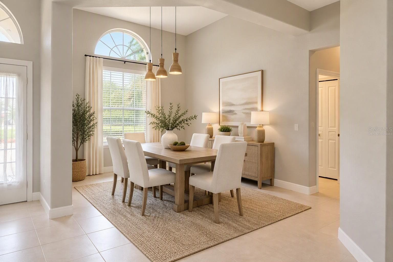 Virtually Staged, Dining Room - 4048 GREYSTONE DR, CLERMONT