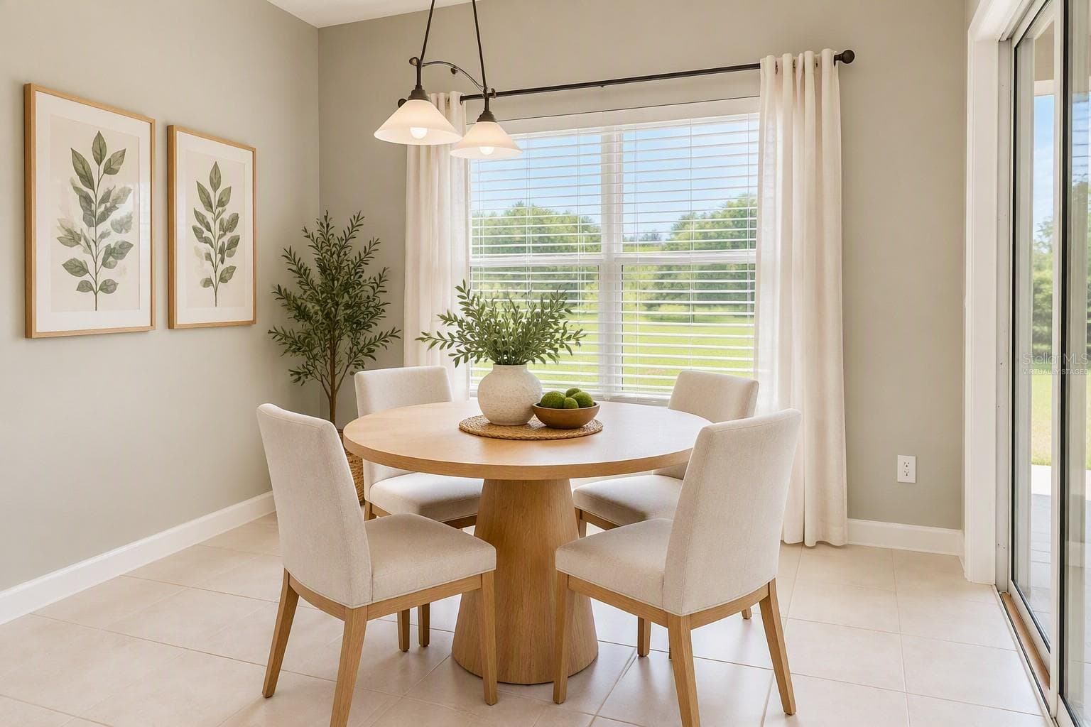 Virtually Staged, Kitchen Nook - 4048 GREYSTONE DR, CLERMONT
