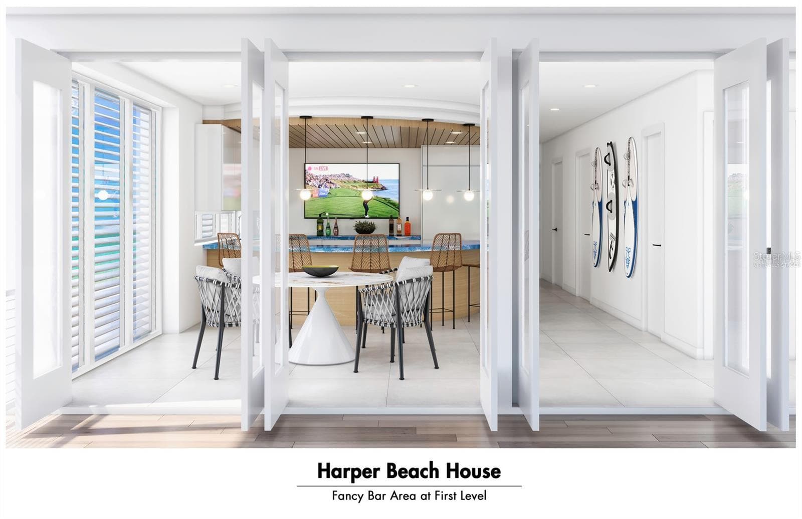 Artist Rendering- Virtually Staged - 6604 S ATLANTIC AVE, NEW SMYRNA BEACH