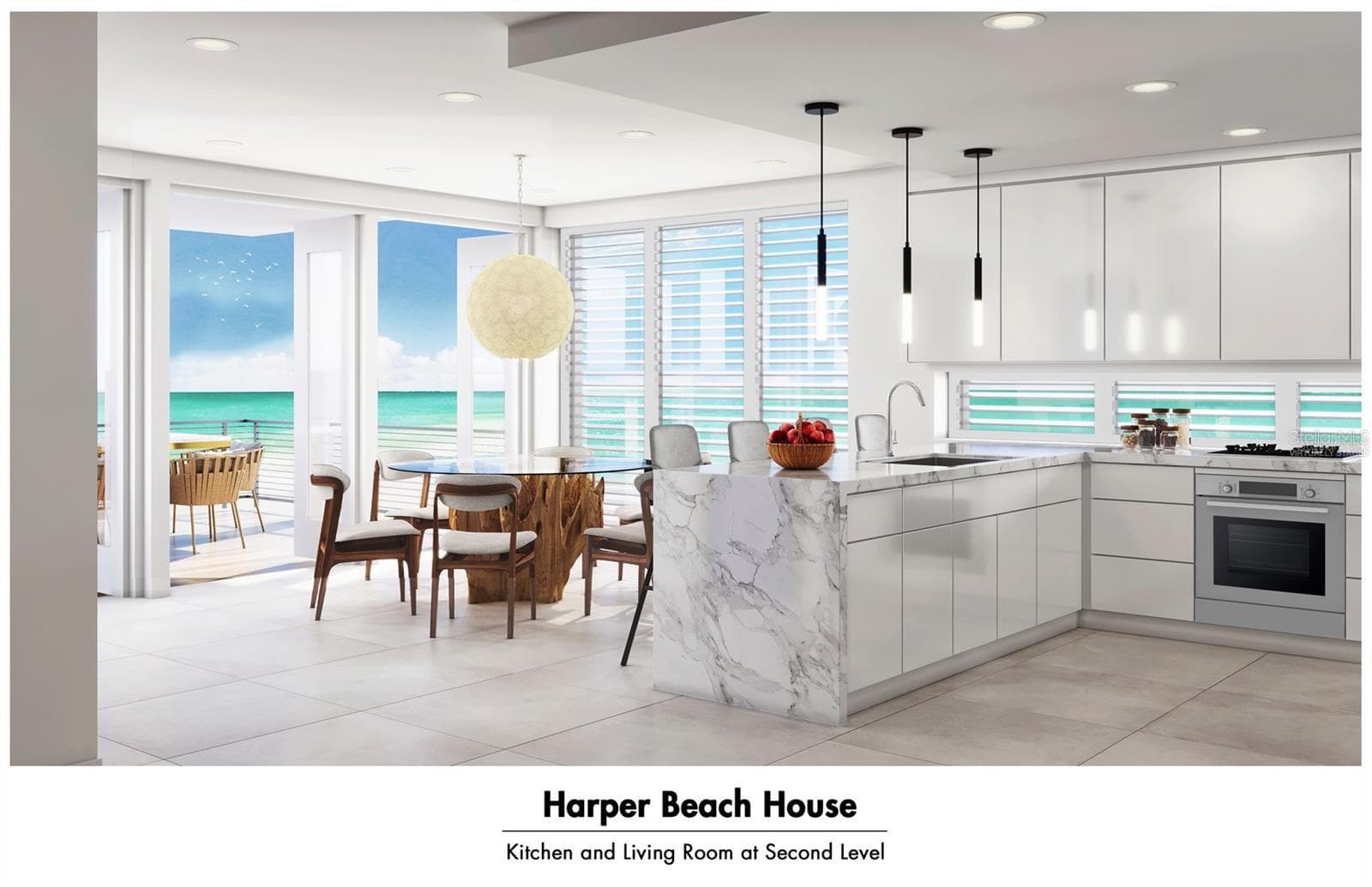 Artist Rendering- Virtually Staged - 6604 S ATLANTIC AVE, NEW SMYRNA BEACH