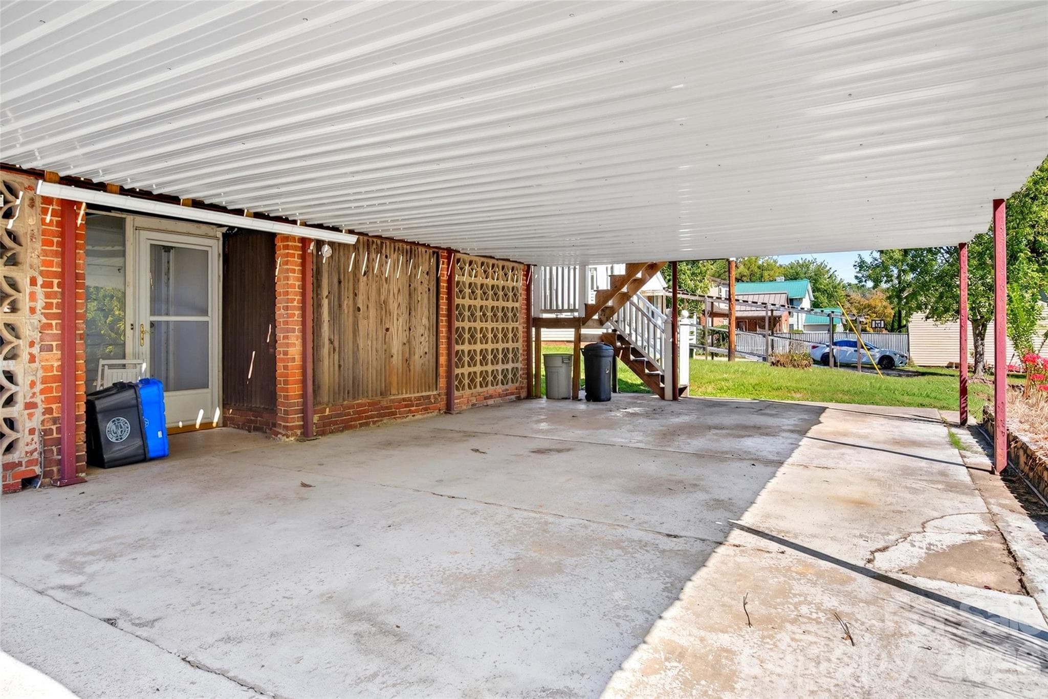 Carport under back deck - 606 Rutherford Road, Marion