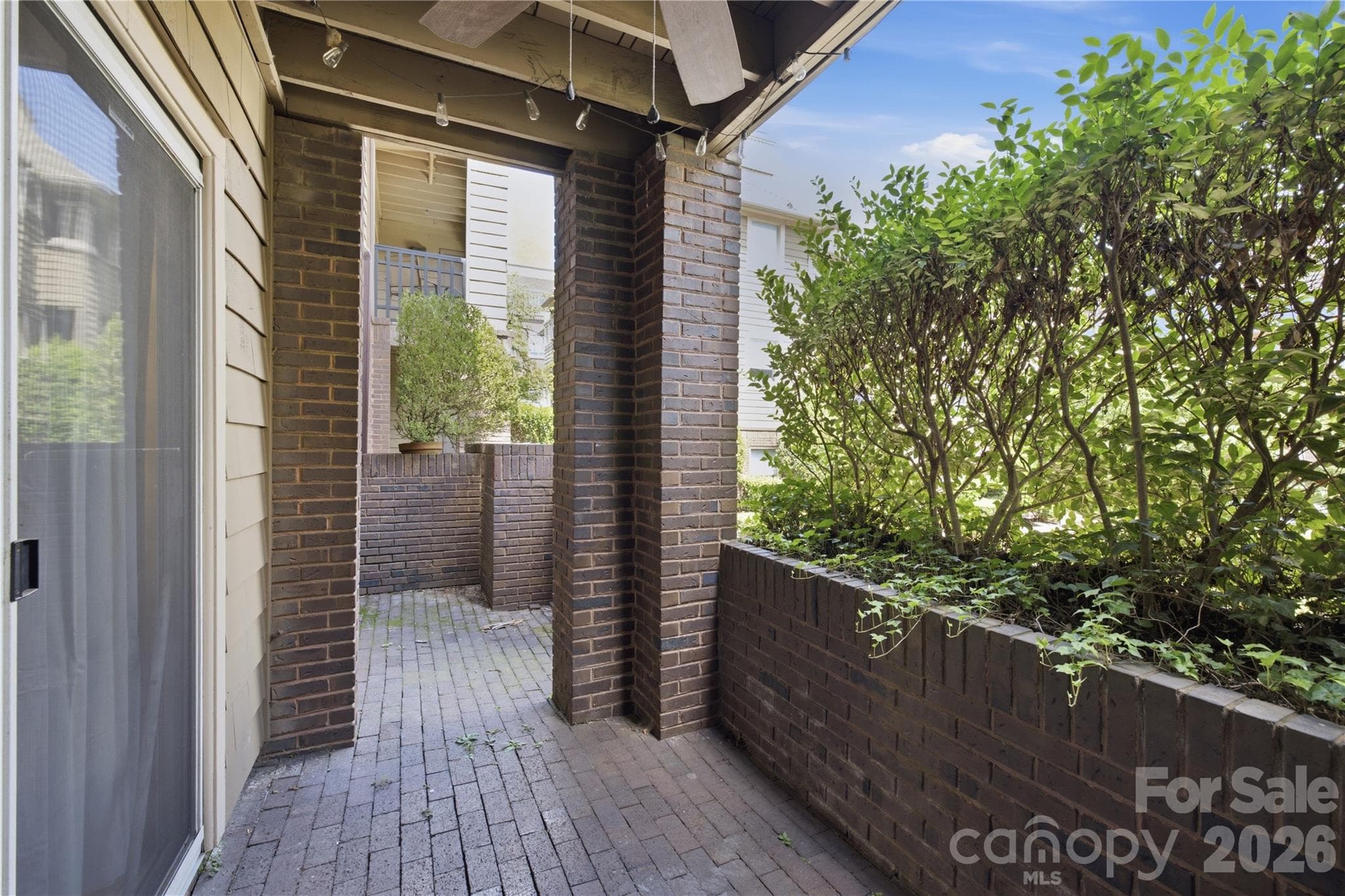 back porch - 1109 E Morehead Street, Charlotte