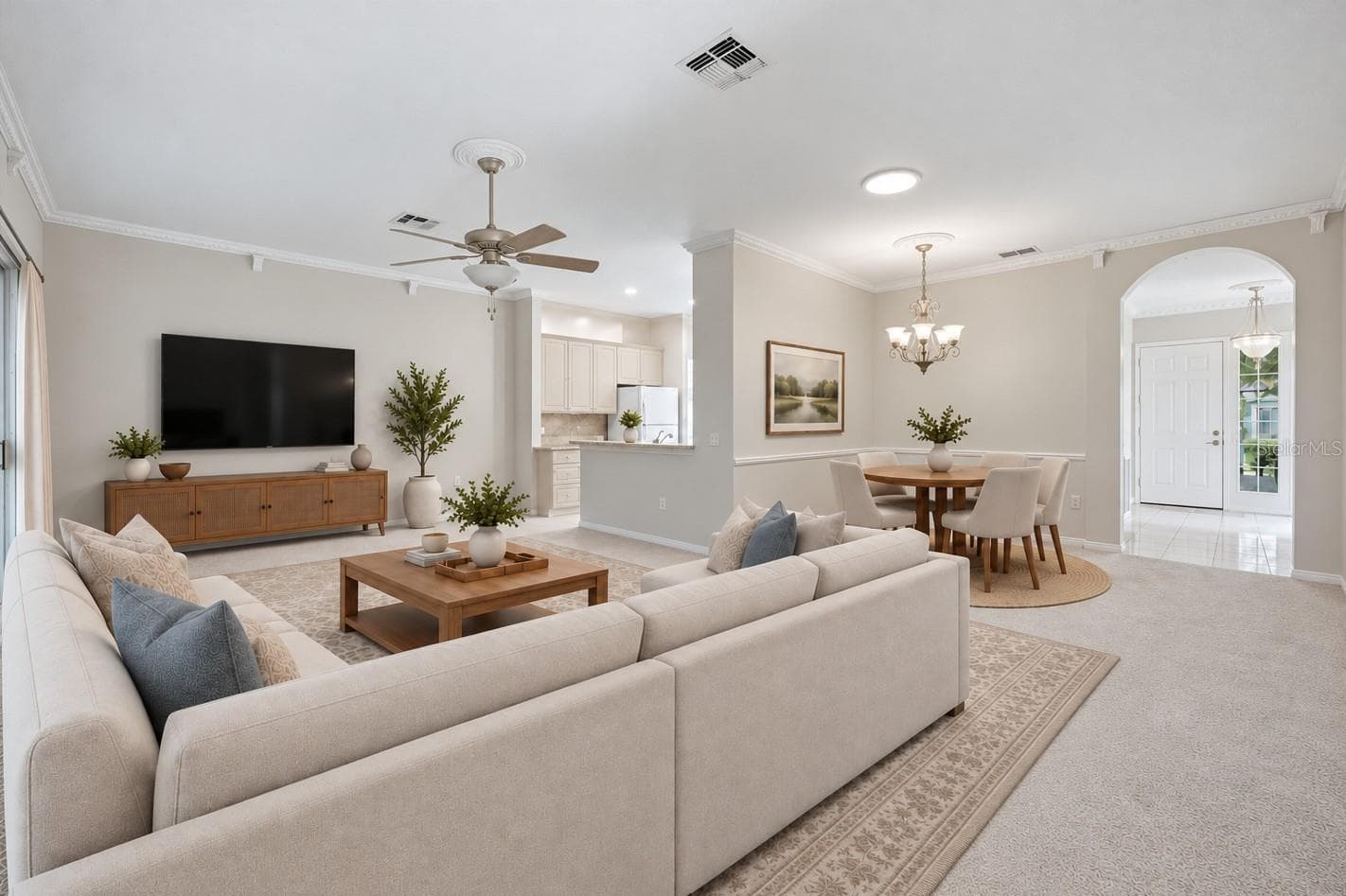 Living Room/Virtually Stage - 794 WOLF CREEK ST, CLERMONT