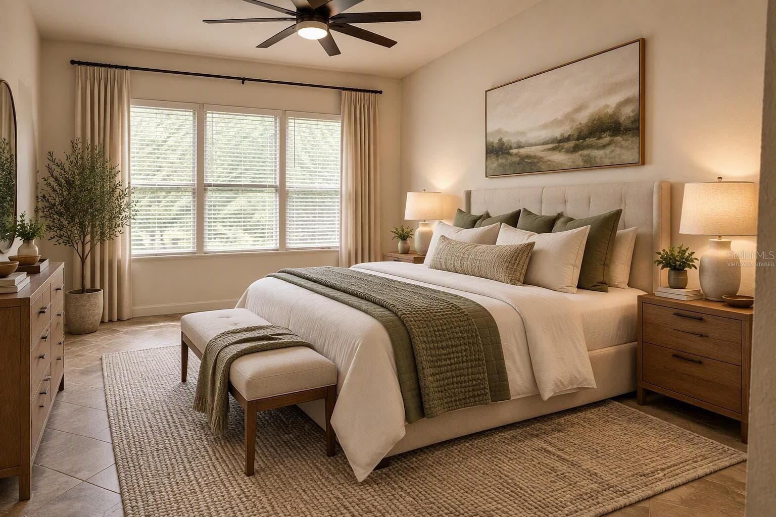 Virtually Staged, Primary Suite - 4048 GREYSTONE DR, CLERMONT