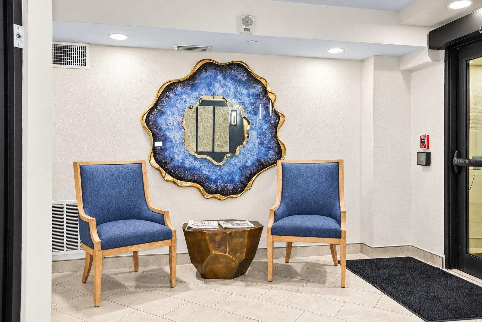 Brand new lobby updates with new fobs for entry into the building and each unit. - 690 ISLAND WAY #606, CLEARWATER