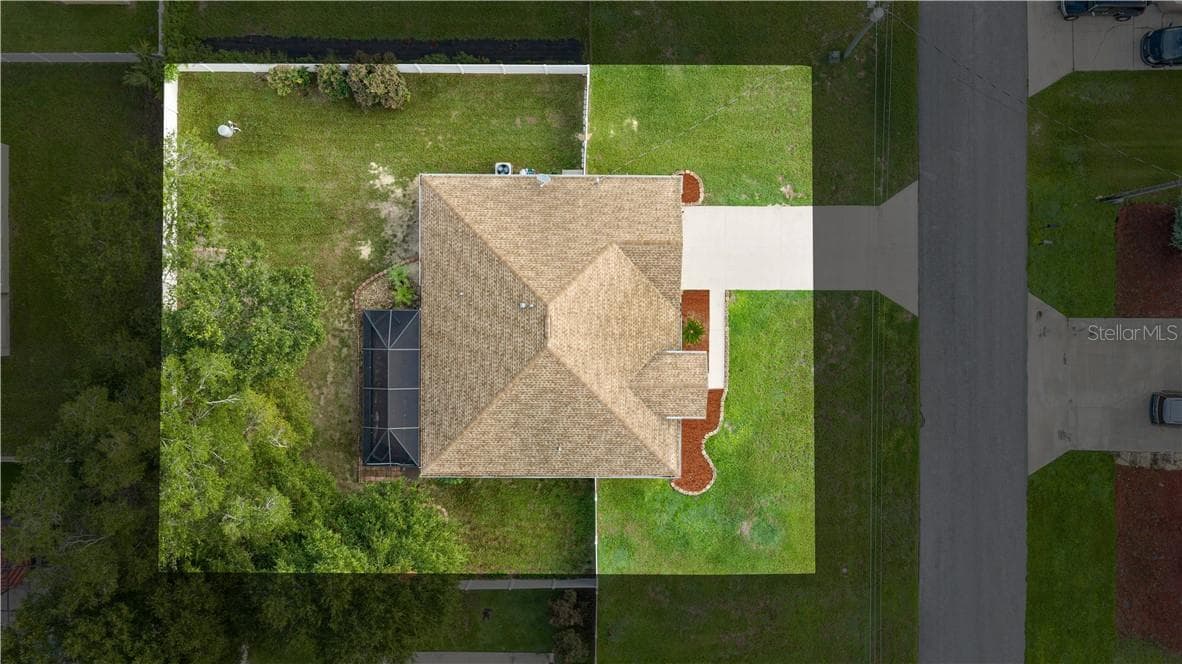 Aerial View - 16376 SE 81st CT, SUMMERFIELD FL 34491