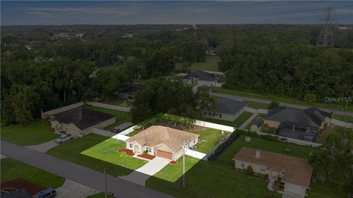 Aerial View - 16376 SE 81st CT, SUMMERFIELD FL 34491