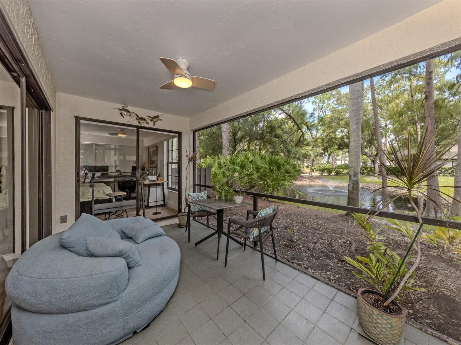 View from lanai - 4713 WINSLOW BEACON #5, SARASOTA