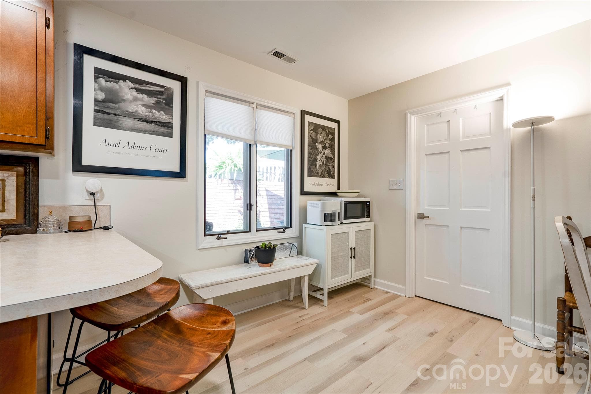 Kitchen and laundry room entrance - 301 Pinkney Street, Shelby