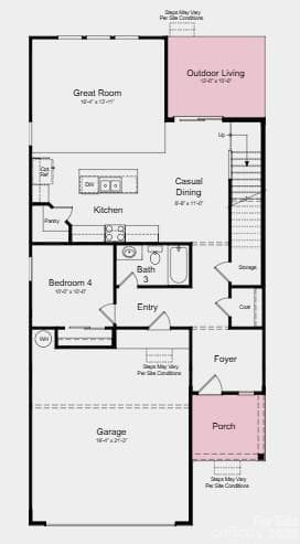 Additional Highlights Include: Laminate flooring extension at great room, laundry package, GE refrigerator, pendant light package at kitchen, and whole house blinds. - 304 Fincastle Glen Road, Shelby