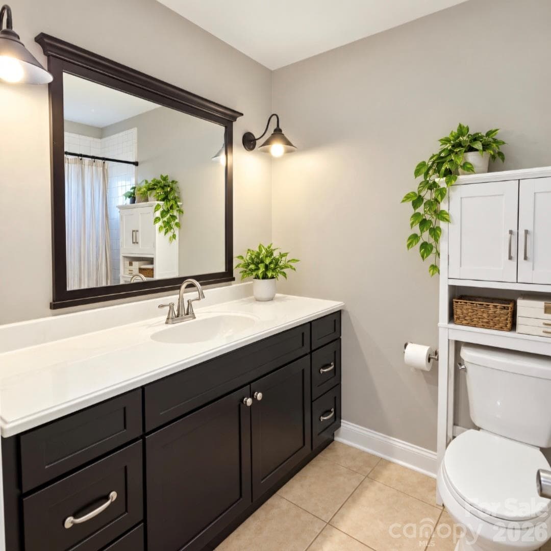 Primary Bathroom - 555 Palmer Road, Rockwell