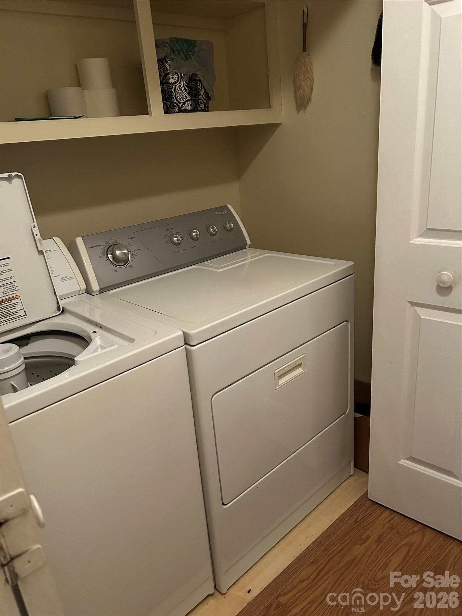 Laundry closet - 118-1 Lattimore Street, Shelby