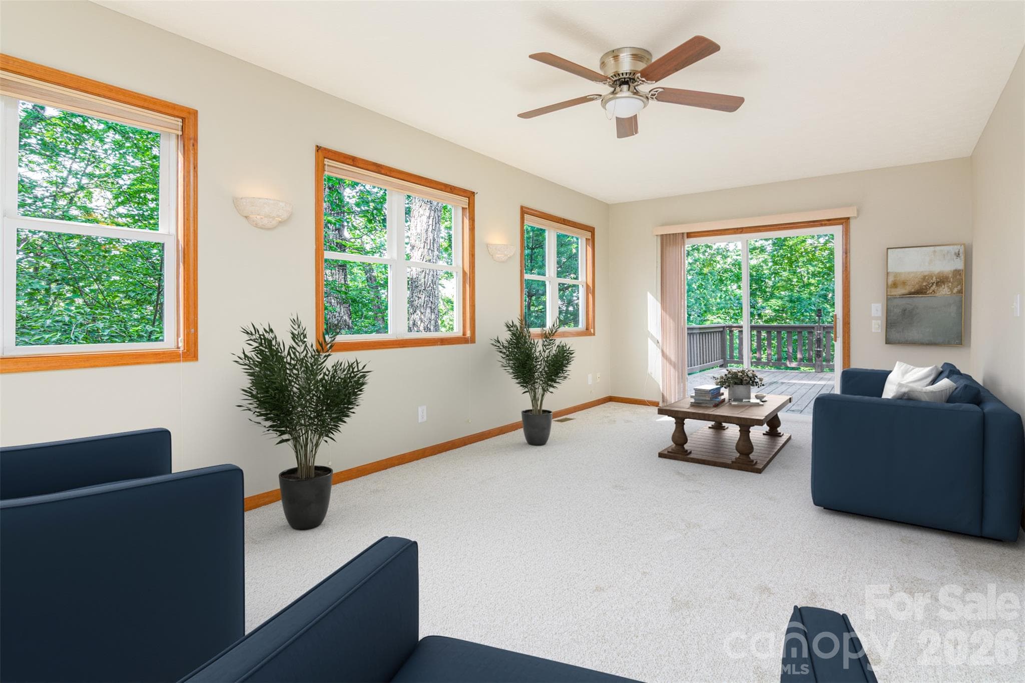 Sun Room - Virtual Staging - 299 Carriage Summitt Way, Hendersonville