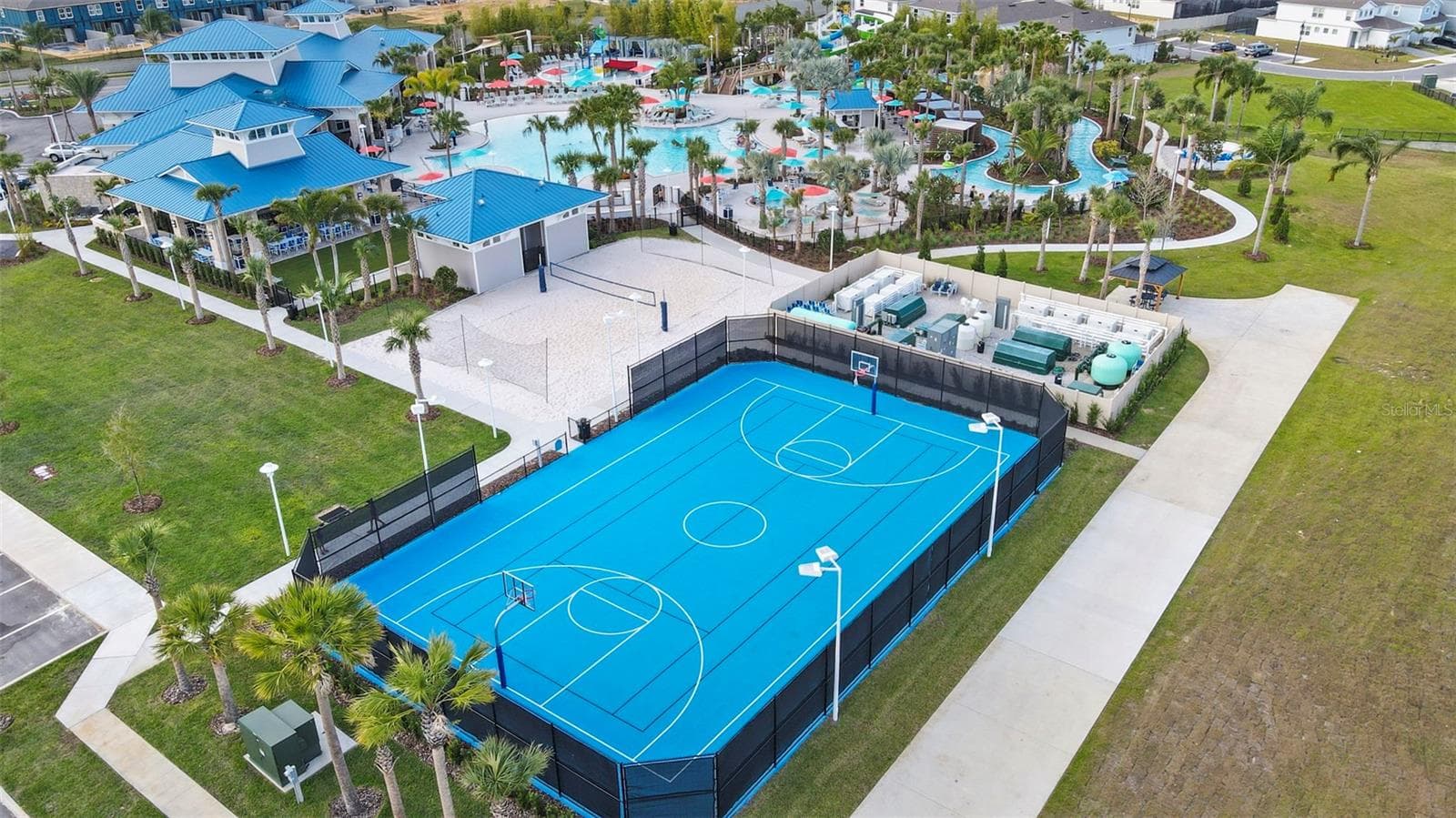 Community tennis court - 4186 LANA AVE, DAVENPORT