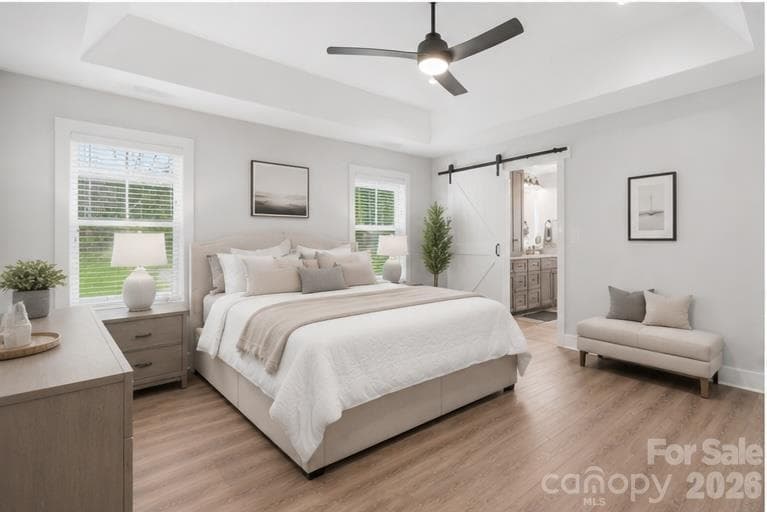 Primary Bedroom, Tray Ceilings - 41 Emerson Court, Taylorsville
