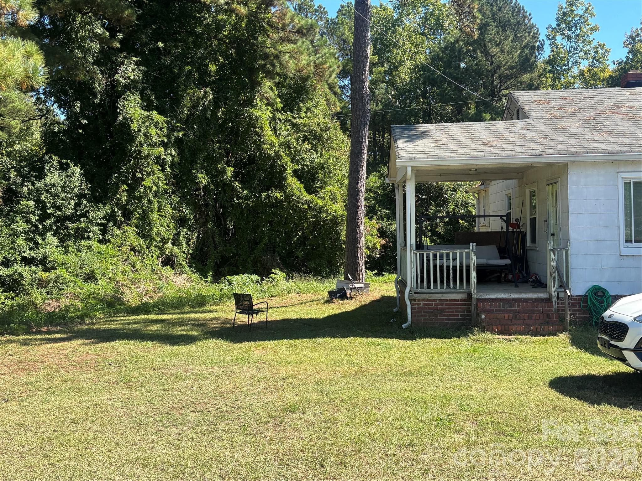Left side view - Side porch 2 - 2615 S Anderson Road, Catawba