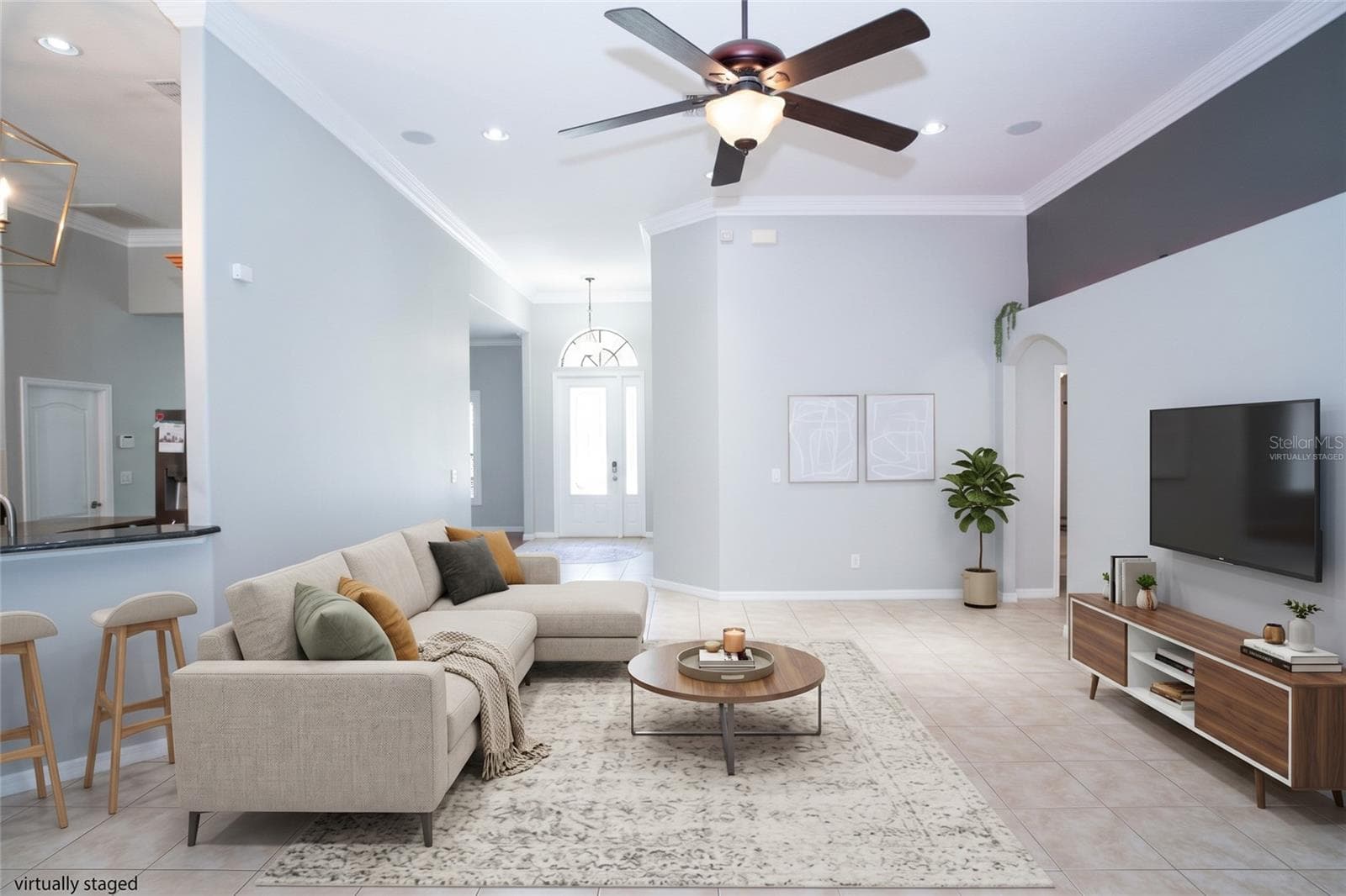 Virtually staged - 15418 PRINCEWOOD LN, LAND O LAKES