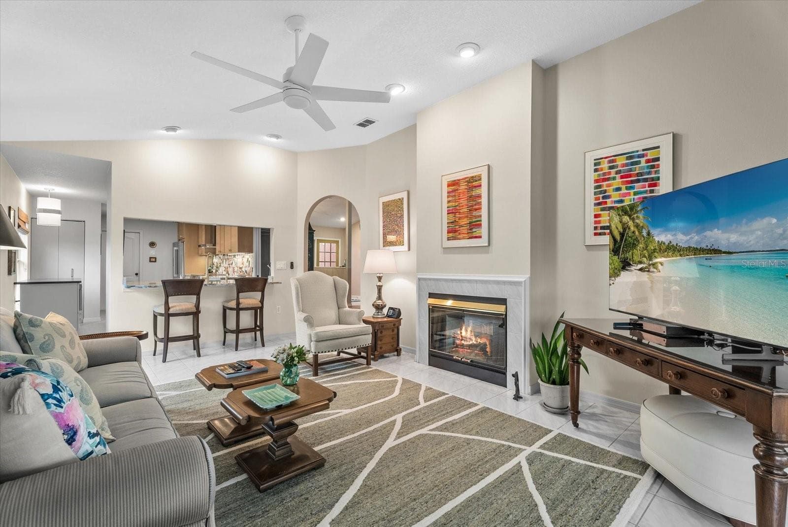 Family Room - 5815 FAIRWOODS CIR, SARASOTA