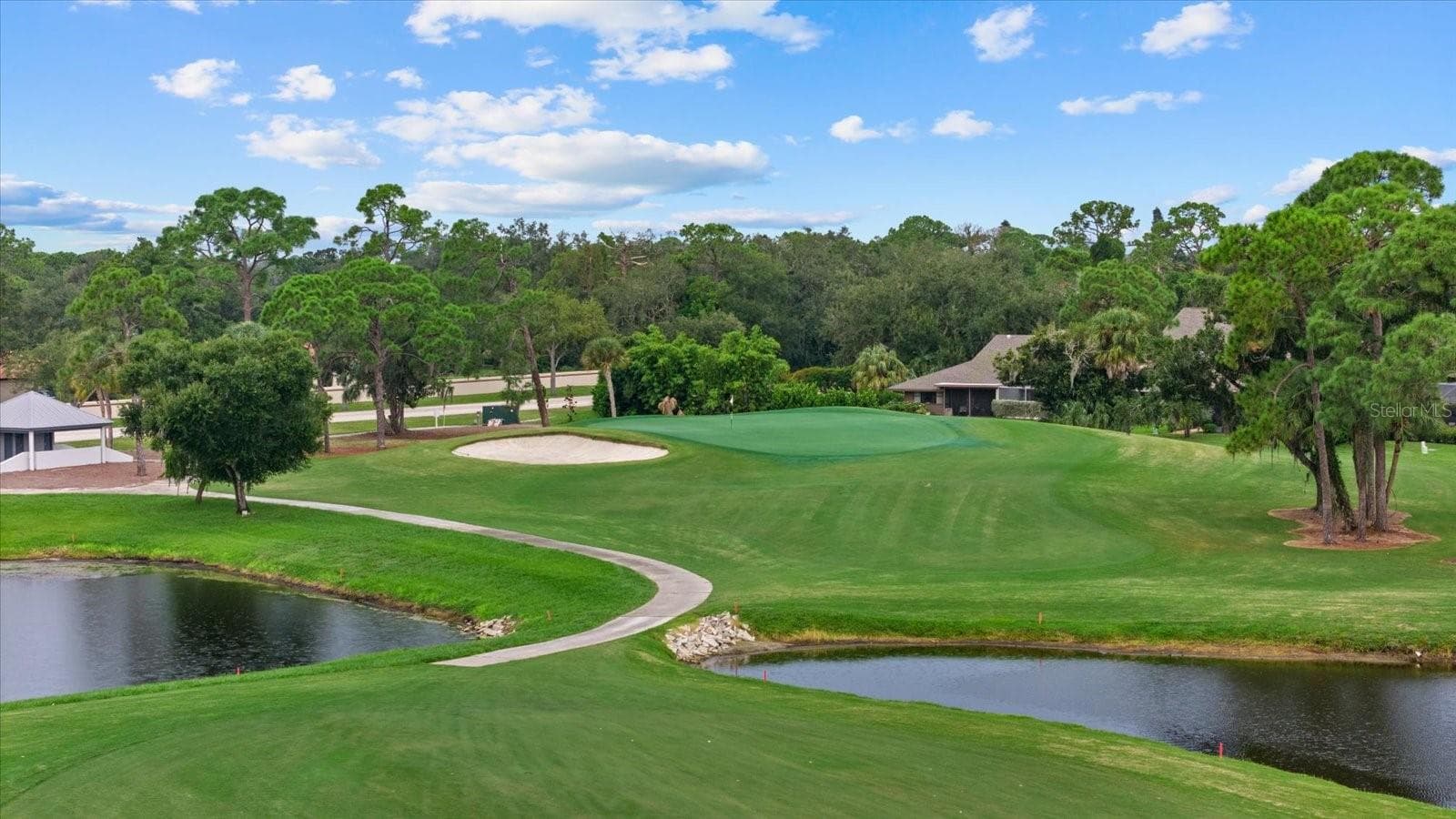 Golf Course View - 5815 FAIRWOODS CIR, SARASOTA