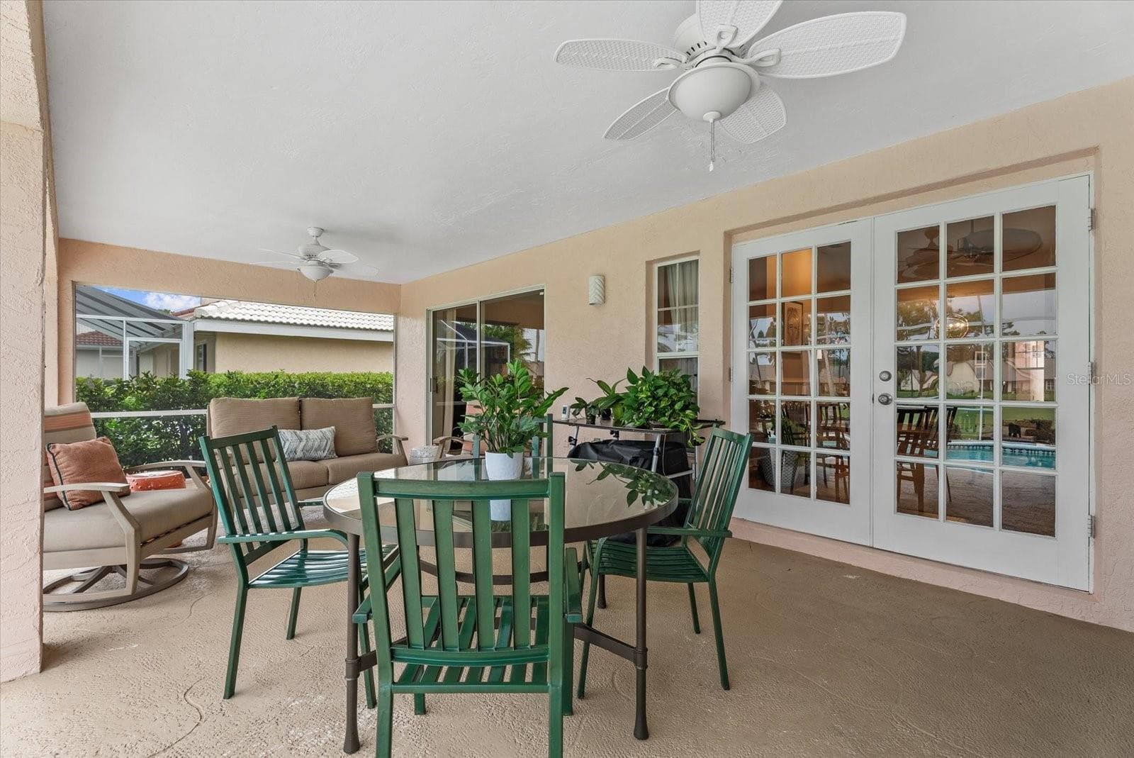 Outdoor Covered Lanai - 5815 FAIRWOODS CIR, SARASOTA