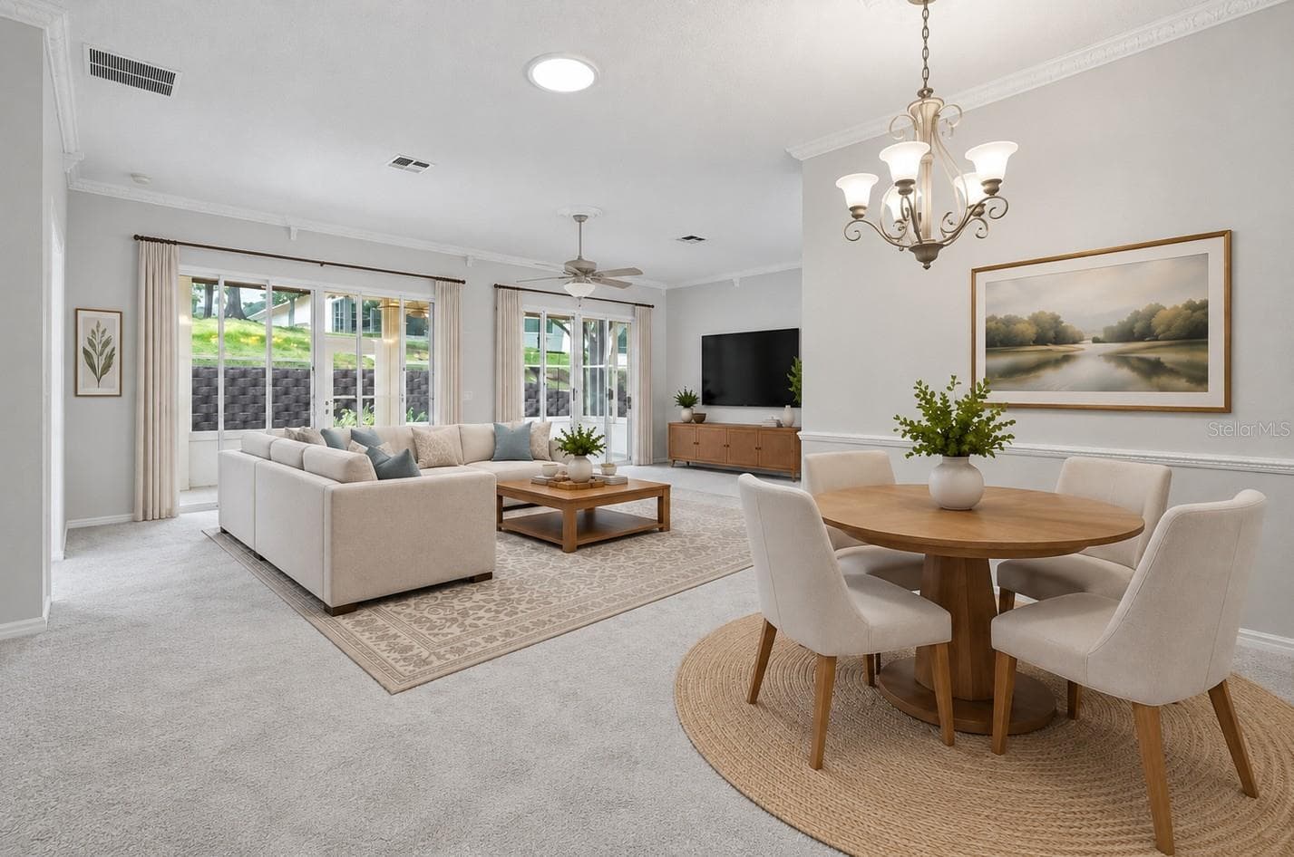 Dining Room/Virtually Stage - 794 WOLF CREEK ST, CLERMONT