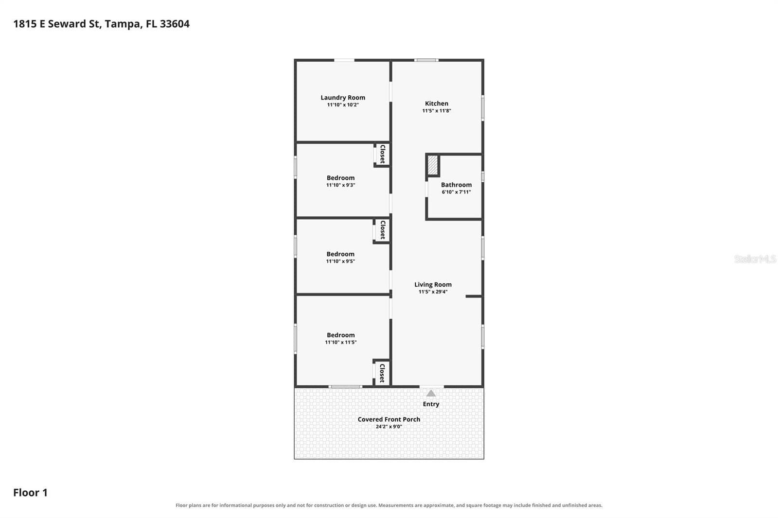 Single Family Residence at 1815 E SEWARD ST, TAMPA, photo 41 of 41