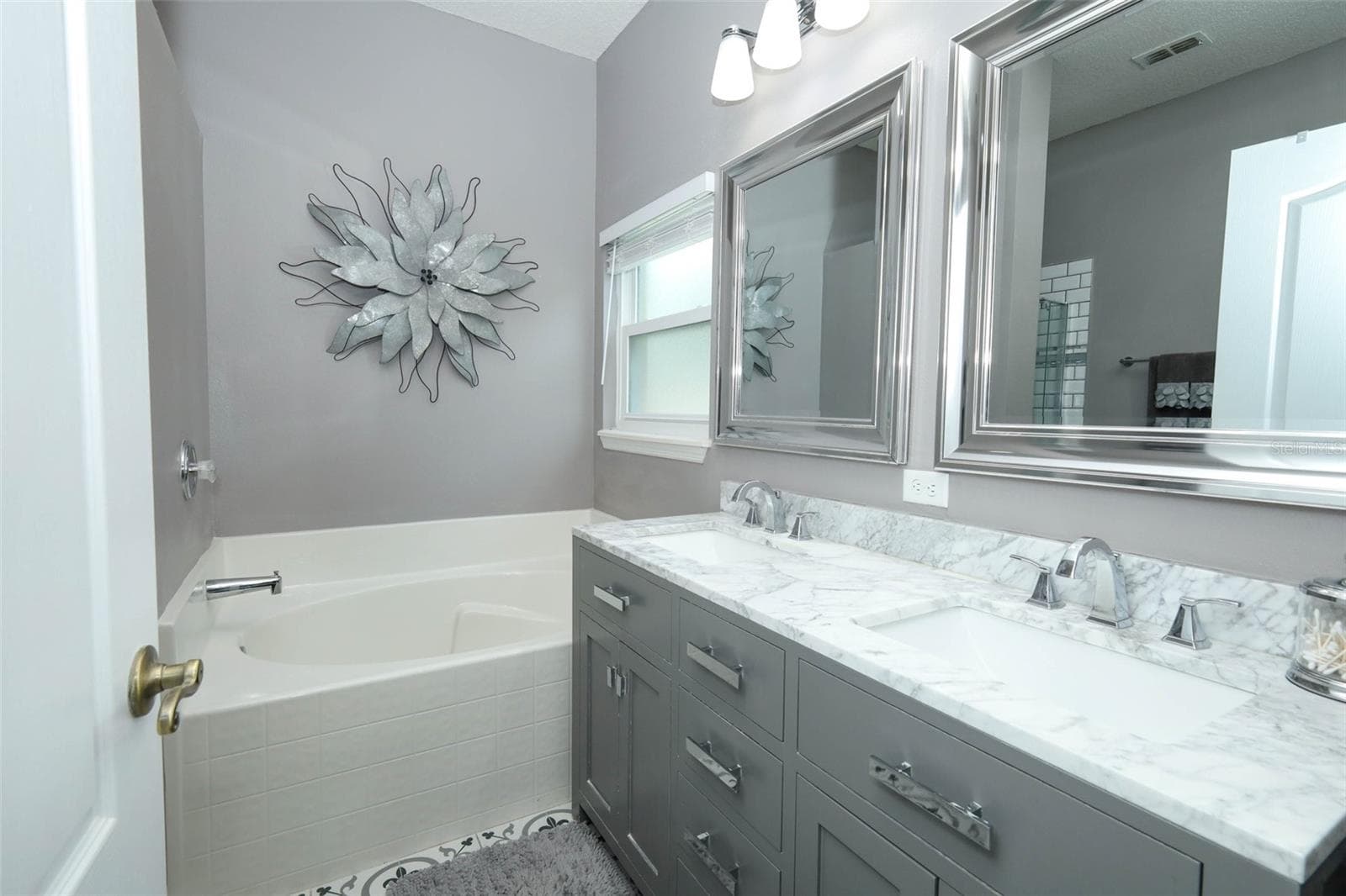 Newer vanity, lighting and hardware - 284 CLYDESDALE CIR, SANFORD