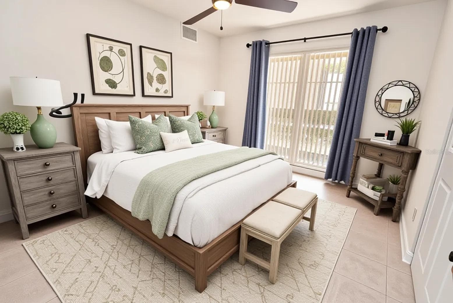 Bedroom 2-virtual staged - 4311 COUNTY BREEZE DR, NEW PORT RICHEY