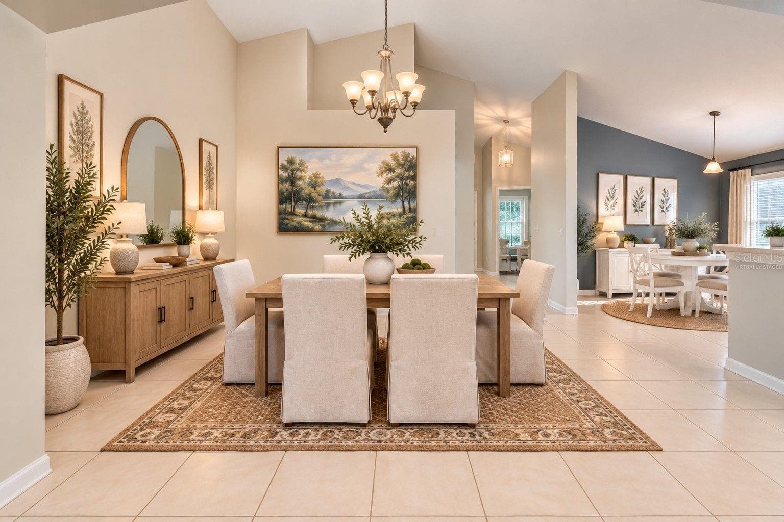 Dining Room - Virtually Staged - 16102 MAGNOLIA HILL ST, CLERMONT