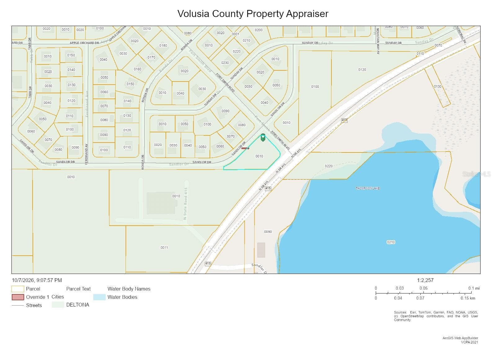 Land at 3690 SANDLOR DR, DELTONA, photo 3 of 3