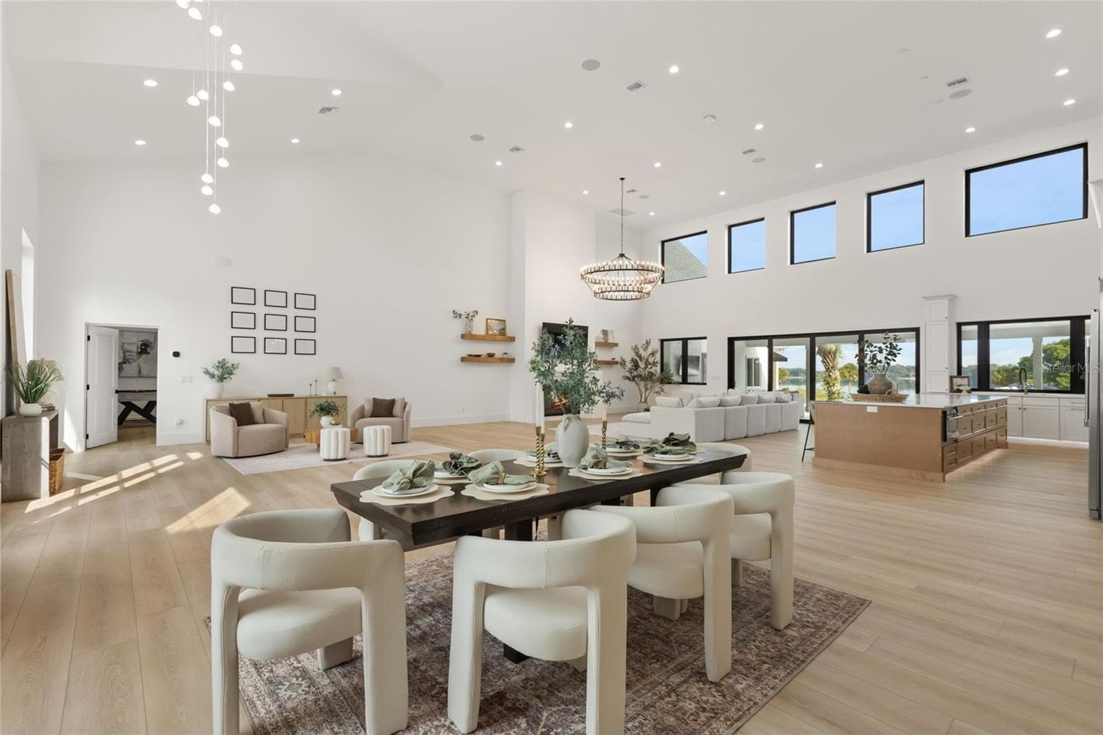 Dining Room, Living Room, Kitchen - 7703 SADLER RD, MOUNT DORA