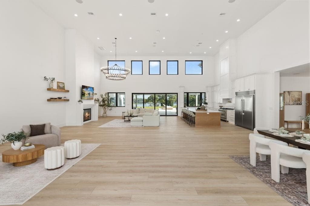Living Room, Kitchen, Dining Room - 7703 SADLER RD, MOUNT DORA