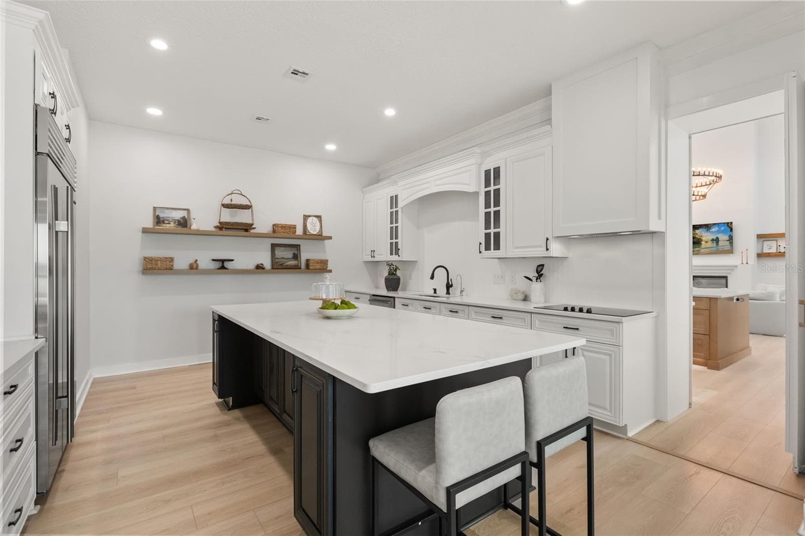 Scullery (Prep Kitchen) with passageway to Kitchen - 7703 SADLER RD, MOUNT DORA