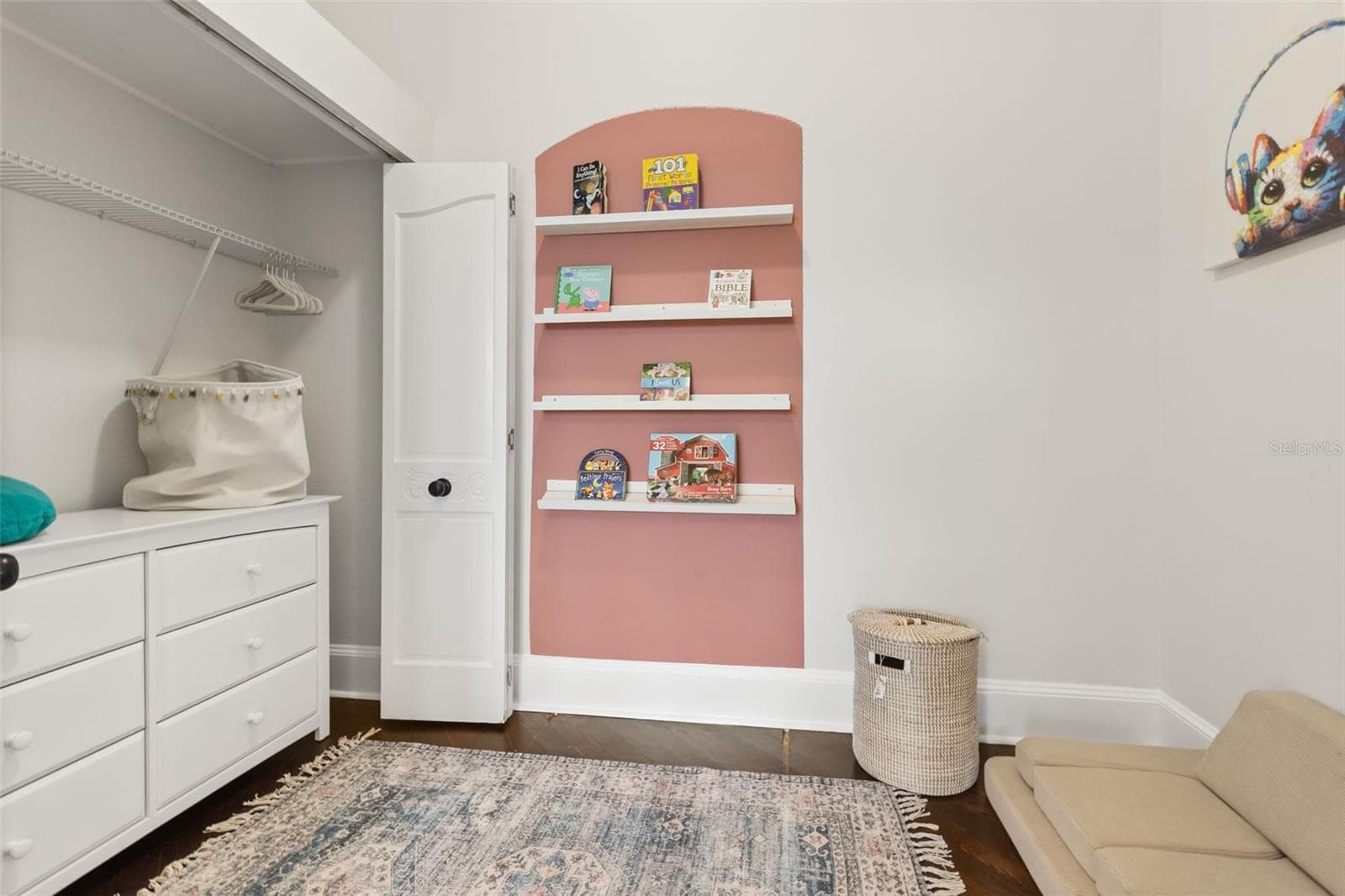 Bedroom 4 closet (upstairs) - 7703 SADLER RD, MOUNT DORA
